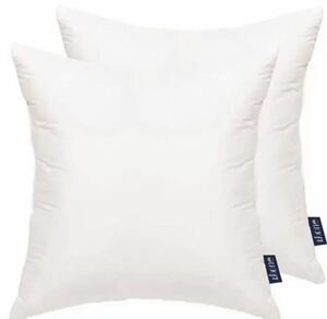 クッション 枕 中身 抱き枕(60×60cm2個セット ホワイト)