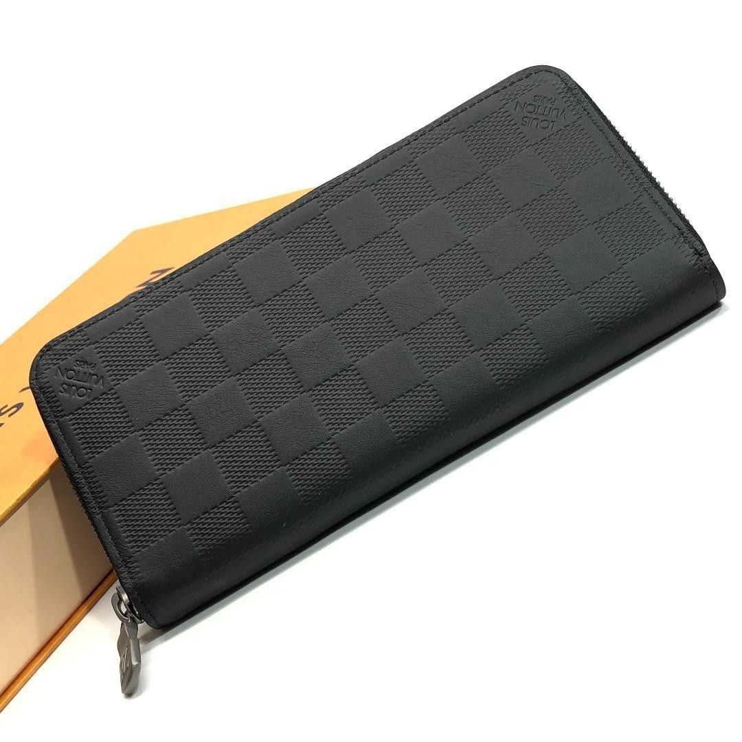 ルイヴィトン ダミエアンフィニ ジッピーXL 長財布 オニキス 黒