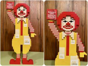 1980年代製 店頭ディスプレイ マクドナルド ロナルドマクドナルド ドナルド レゴ McDonalds LEGO Ronald McDonald ストアディスプレイ