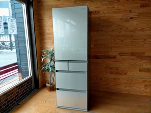 未使用◎Panasonic パナソニック 冷凍冷蔵庫 NR-E457PX-N 450L 冷凍125L 冷蔵325L ５ドア　家電