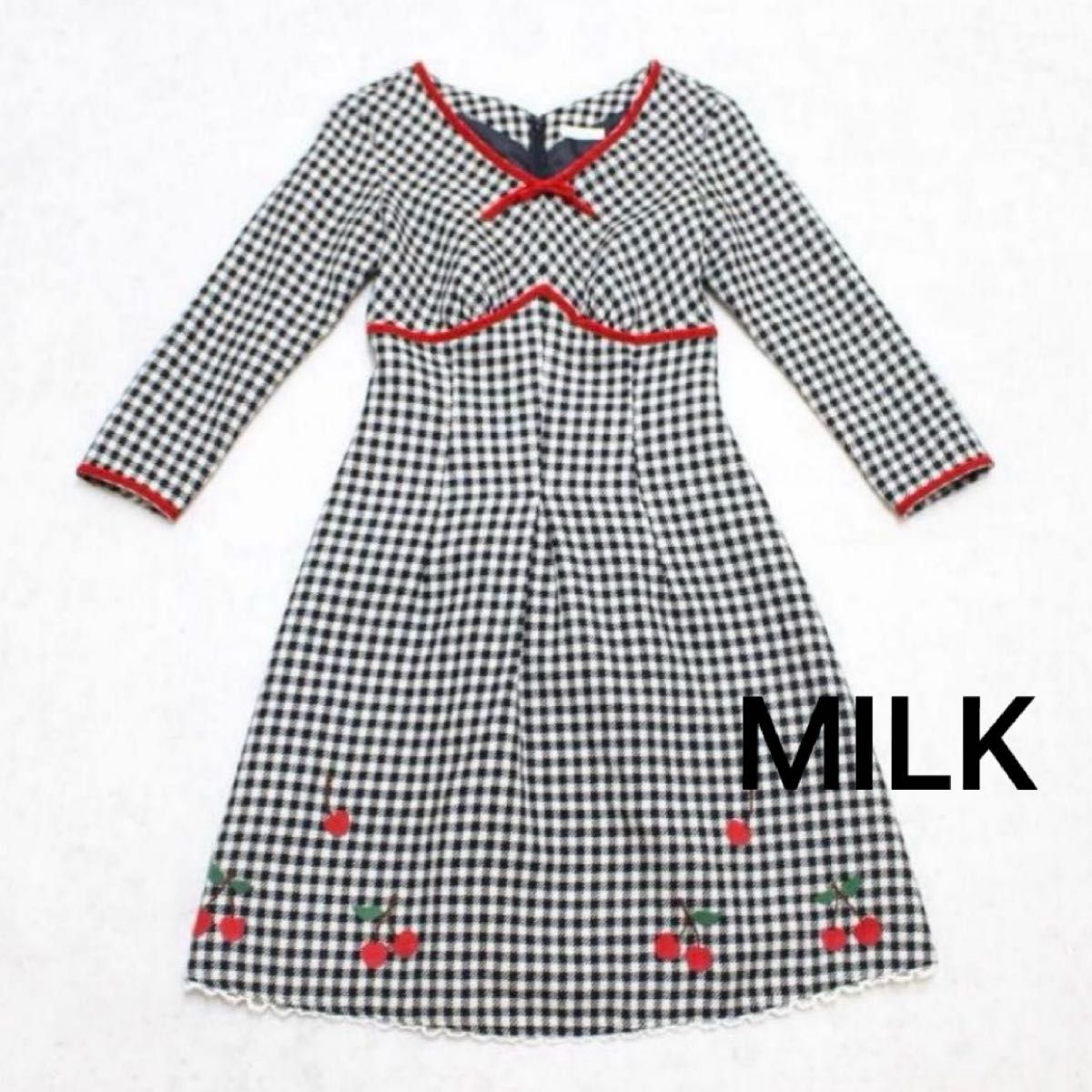 Preview of 【極美品】MILK Ｓサイズ相当 ミルク レトロ 秋冬 ワンピース Lolita j-fashion Harajuku