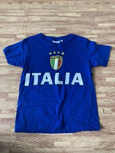 イタリア現地購入　イタリア　サッカー　子供　キッズ　Tシャツ　110～120サイズ