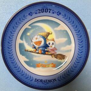 美品　ドラえもん　イヤープレート　2007 限定　1000 新魔界大冒険 映画　記念　Doraemons Bell お皿　ドラミちゃん　　