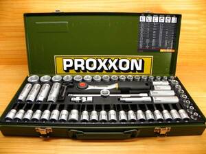 PROXXON プロクソン 3/8(9.5)ソケットレンチ 工具セット 65点オートメカニック *682114