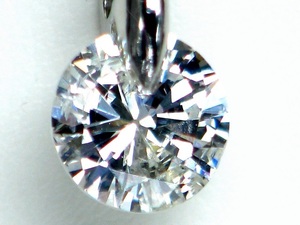 【宝石屋本舗】1.016ct　F-SI2-Good　天然ダイヤモンド　PT900ネックレス（ソーティング（検査証）と鑑定書付