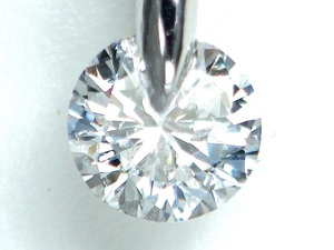 【宝石屋本舗】1.433ct　H-SI2-FAIR　天然ダイヤモンド　PT900　ネックレス（宝石鑑定書付）