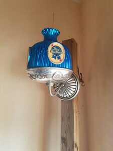 パブスト BLUE Ribbon 壁掛け照明 Pabst シャンデリア 1960年　ビール ライト ランプ ヴィンテージ 60s アメリカン ダイナー