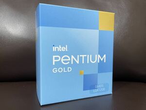 INTEL Pentium Gold G6405 BOX【新品・未開封品】