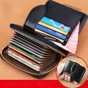 二つ折り財布 カードケース　本革　レディース 本革 財布 大容量 カード入れ i41