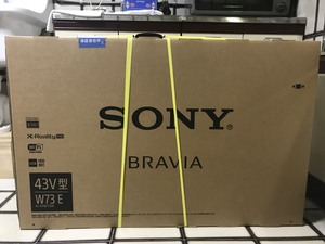 【未使用・未開封】SONY ソニー BRAVIA 43インチ 43V型 W73E