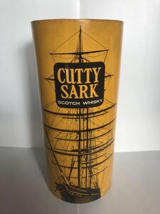 CUTTY SARK scotch whisky ゴミ箱 ダストボックス 425mm×200mm×200mm 黄色 スコッチウィスキー昭和レトロ