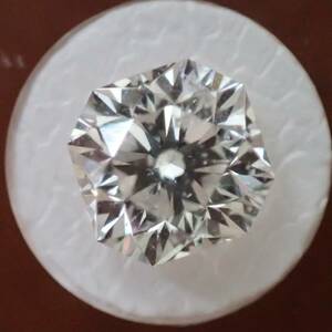0.317ct ダイヤモンド ルース フランダースカット オクタゴナルモディファイドブリリアント 中央宝石研究所 ソーティング J SI2 0.3ct
