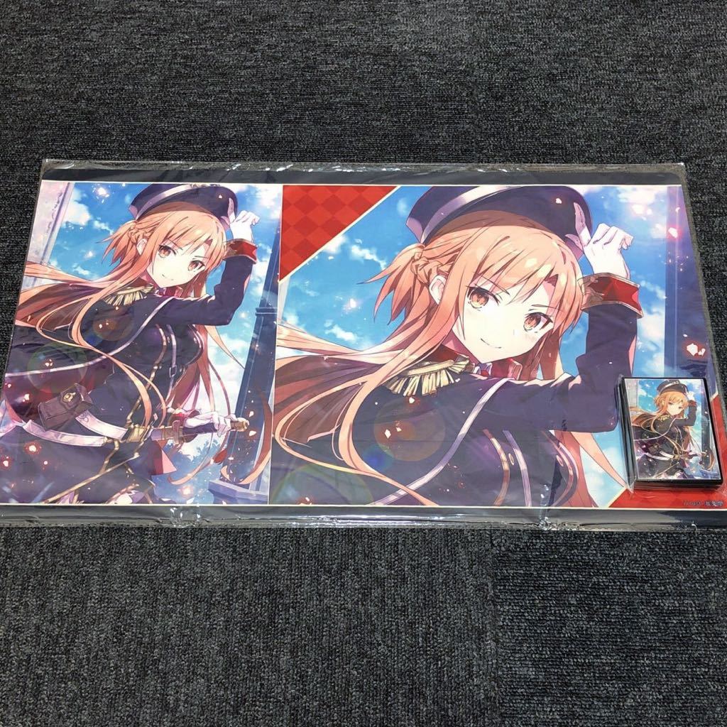 α1 SAO 封筒&今日のパチスロ代 アスナ スリーブ&プレイマット Amazon.co.jp: sao シオン アスナ パチスロ代 スリーブ セット