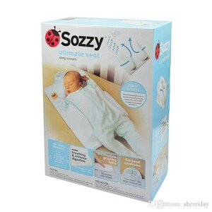 在庫処分！Sassy Ultimate Vent Sleep System ベビーベッドウェッジとベント付きスリープポジショナーの利点を組み合わせて
