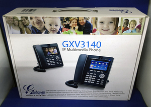 【中古】GRANDSTREAM GXV3140 IP電話機