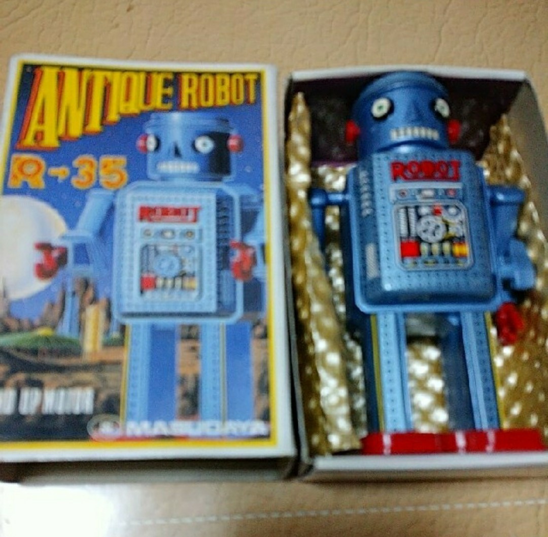ビリケン商会 ROBBY THE ROBOT ブリキ ゼンマイ 歩行 動作品 | Shop at