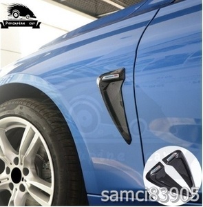 【特価】BMWサイド フェンダー ダクト グリル 2枚 bmw E46 F30 E90 E60 F20 F10 E36 E39 E87 E70 g30 Ｚ4 パフォーマンスカースタイリング