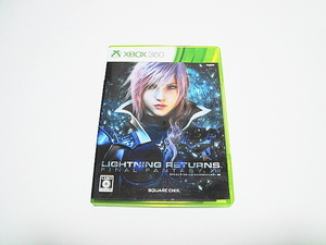 即決 Xbox360 ライトニング リターンズ ファイナルファンタジー13 XIII