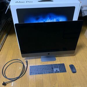 iMac Pro(2017) | 27inch 8コア3.2GHz XeonW メモリ32GB SSD2TB 日本語配列キーボード