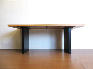 柏木工 無垢材ダイニングテーブル W180cm 　タモ無垢材/オーク無垢材　飛騨家具