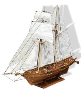 ▲ 組み立てる 木製 模型 キット 大人の模型 船▲ 木製 帆船 おもちゃ パズル ３D　造形 セーリングモデル 組み立て 1:100 スケール A115