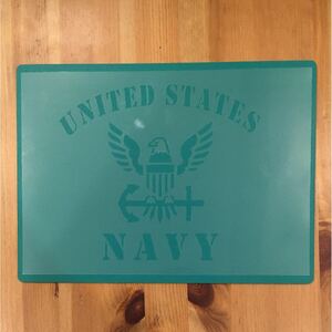 No.113 ステンシルシート U.S.NAVY アメリカ海軍 ARMY