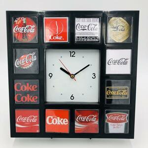【レア！】コカ・コーラ Coca-Cola 掛け時計 12のロゴデザイン