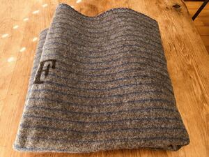 P.F.S. PACIFIC FURNITURE SERVICE vintage Wool Blanket パシフィックファニチャー