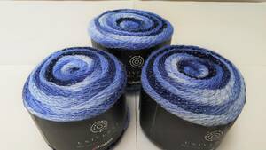 輸入　毛糸　hobbii　Universe　ユニバース　アクリル98％　100ｇ×3個セット　Luna　ルナ　　デンマーク　海外