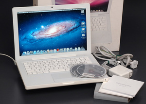 Apple MacBook 2.4GHz Core 2 Duo〈13.3_Early2008_MB404J/A〉MacBook4,1 A1181 完動極美品●046