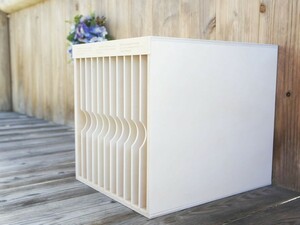 送料無料 縦型　白ソートケース 木製書類ケース A4サイズ対応 日本製 カルテケース レターケース 収納