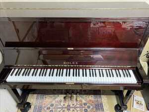 中古アップライトピアノ ロレックス ROLEX KR-27★全国配送可能ですが、落札者手配でお願いします