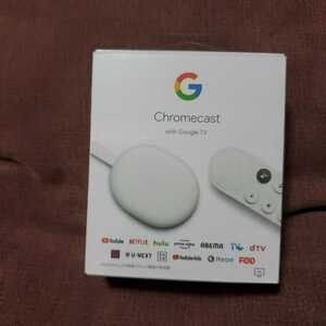 【新品】Google Chromecast with GoogleTV　4k