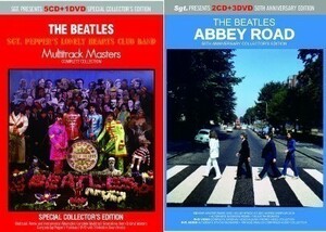 THE BEATLES SGT.PEPPERS SPECIAL COLLECTORS [5CD+1DVD]+ ABBEY ROAD 50th COLLECTORS [2CD+3DVD] ビートルズ