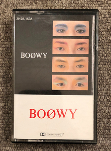 ◆1985年 オリジナル 美品 BOOWY / BOOWY カセットテープ ボウイ/氷室京介/布袋寅泰/松井恒松