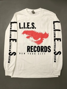 L.I.E.S. Records - SERIOUS JACK NOISE - L/S t-shirt ライズレコーズ tシャツ ロンt DOMICILE TOKYO Undercover C.E. Ron Morelli