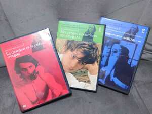 ジャン・ユスターシュ DVD ママと娼婦 ぼくの小さな恋人たち わるい仲間＋サンタクロースの眼は青い 美品