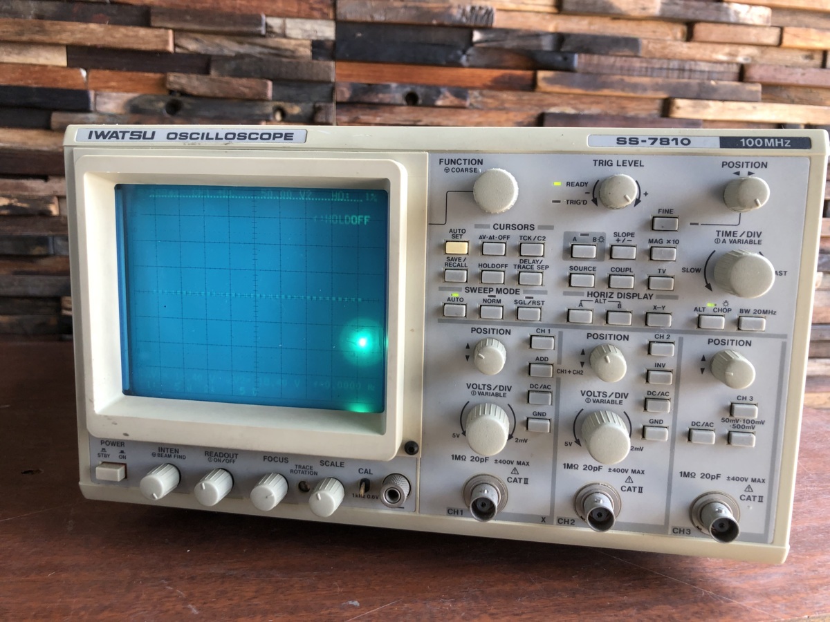 IWATSU DS-5512A DIGITAL OSCILLOSCOPE デジタルオシロスコープ [2374]-