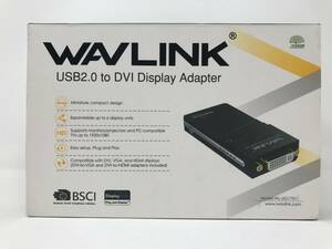 WAVLINK USB2.0 UGA/DVI/HDMIマルチディスプレイアダプタ 貴重なUSB2.0対応 VGA DVI HDMI 1080p出力対応 MacOS Linuxも対応 WL-UG17D1