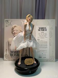 マリリン・モンロー　Marilyn Monroeフィギュア　塗装済みガレージキット完成品　blitzway数量限定　樹脂POLYSTONE スタチュー　白服