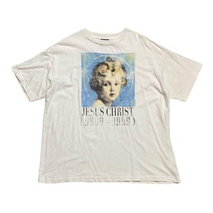 セントマイケル 20ss Tシャツ ホワイト サイズL /ブルゾンニットシャツスウェットパンツデニム ダメージ キリスト