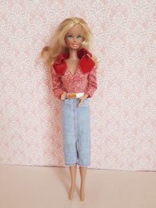 ヴィンテージバービー 人形 ブロンド金髪ヘア 60年代 当時物 マテル レトロ mattel 昭和レトロ