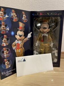 〔認定書付〕 ファンダフルディズニー限定 30周年記念 タキシード ミッキー アクションフィギュア メディコムトイ RAH ディズニー Disney