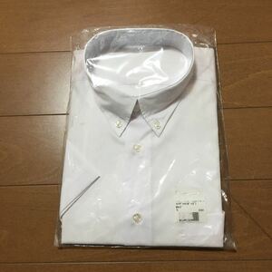 【新品】la fite◆白 半袖 ワイシャツ 制服 洗い替え フォーマル◆サイズTL◆送料込