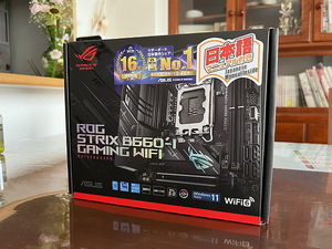 ASUS ROG STRIX B660-I GAMING WIFI【B660チップセット LGA1700】 【Mini-ITX】 【マザーボード】【送料無料】