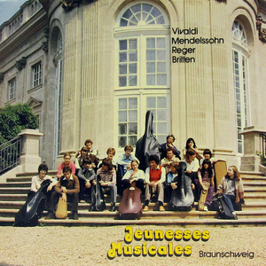 LP☆JEUNESSES MUSICALES BRAUNSCHWEIG（Germany F 667.183）VIVALDI, MENDELSSOHN, REGER, BRITTEN 