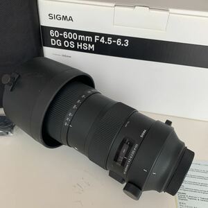 SIGMA 60-600mm F4.5-6.3 DG OS HSM Sports (キヤノンマウント)