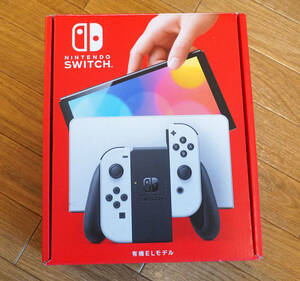 Nintendo Switch ニンテンドースイッチ本体 有機ELモデル ホワイト 付属品のみ 未使用品