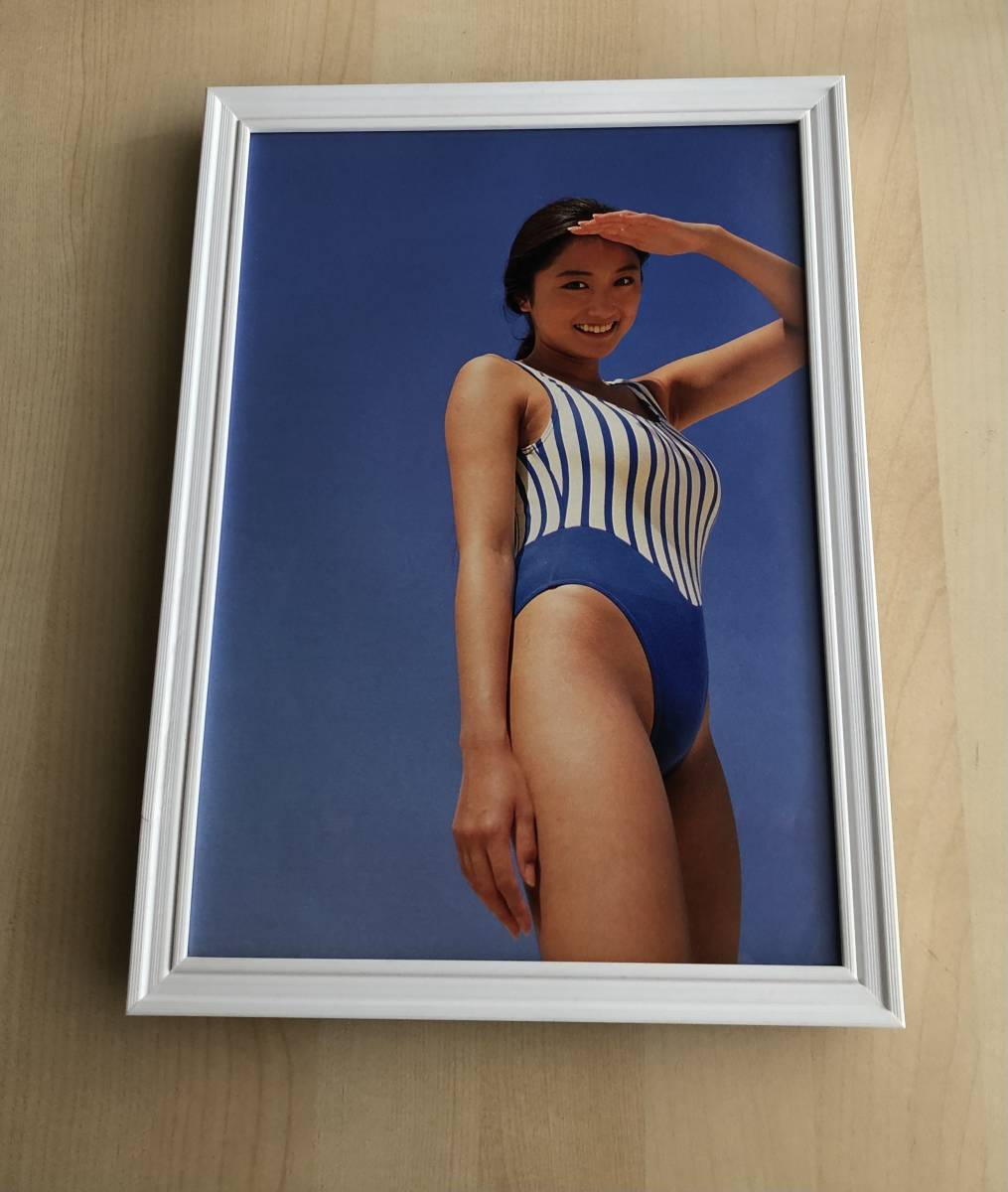 井上晴美 サッポロ生ビール ハイレグ水着ポスター