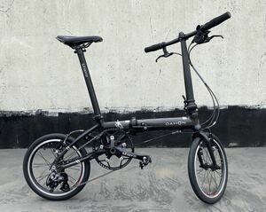 ダホン DAHON K3 折り畳み自転車 カスタマイズ ガンメタルブラック　3速　通勤　通学　ミニベロ